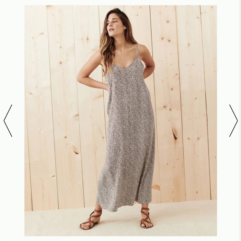 Jenni Kayne Leopard Slip Dress size small